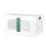 Foldable Storage Box Stackable Container Green SO1022-72-GN