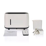 Essential Oil Aroma Diffuser and Remote - White 240ml Flame Fire Style Air Humidifier V238-SUPDZ-40003371991120