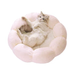 LIFEBEA Anti Skid Cute Cat Bed for Cats and Small Dogs-Light Pink-L V522-LIGHT PINK-L