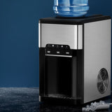 Devanti 20kg Ice Maker Machine with Water Dipenser IM-ZB20WD-BK-SS