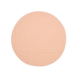 Little Gem Round Linen Cotton Baby Play Mat Peach 130cm Diameter V442-HIN-MISC-BABYPLAYMAT-PEACH-RD