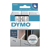 D1 Blk on Wht 12mmx7m Tape DS-DYS0720530