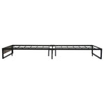 Artiss Bed Frame Metal Frame Bed Base OSLO - Double MBED-C-OSLO-D-BK