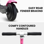 ROVO KIDS Electric Scooter Lithium Ride-On Foldable E-Scooter 125W Rechargeable, Pink V219-TRNESCRVM2PA