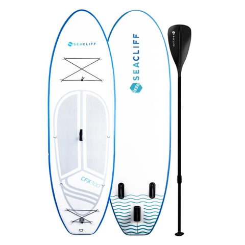 SEACLIFF Stand Up Paddle Board SUP Inflatable Paddleboard Kayak Surf Board V219-FTNPDBSCFA300