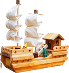 Wooden Pirate Ship V59-860