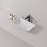 Lite Basin Cast stone - Solid Surface Basin 600mm V567-PS-2232B