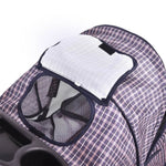 PaWz Large Pet Stroller Dog Cat Carrier Plaid ST1002-PLAID