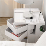 ArtissIn Storage Trolley Bedside Table 3 Tier Cart Boby Replica White AI-PP-TROLLEY-S-WH