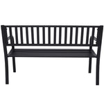 Wallaroo Steel Outdoor Garden Bench - Modern GDB-JOY-218