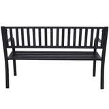 Wallaroo Steel Outdoor Garden Bench - Modern GDB-JOY-218