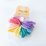 MANGO JELLY Kids Hair Ties - Lace Candy - Six Pack V659-HT-3CM-30P-LACE-CANDY-6-L