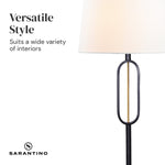 Sarantino Classic Floor Lamp with Empire Shade LMP-MLM-50792-01