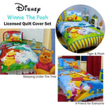 Disney Winnie The Pooh Quilt Cover Set Tiger & Pooh Single V442-CAP-QUILTCS-WINNIETIGER-MULTI-SB