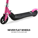 ROVO KIDS Electric Scooter Lithium Ride-On Foldable E-Scooter 125W Rechargeable, Pink V219-TRNESCRVM2PA