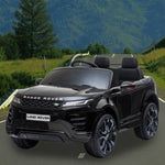 Land Rover Licensed Kids Electric Ride On Car Remote Control - Black CAR-LRV-BK