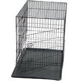 YES4PETS 42' Collapsible Metal Dog Cat Puppy Rabbit Puppy Crate Cage V278-CR42