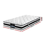 Giselle Bedding 24cm Mattress Super Firm Single MATTRESS-FIRM-024-S