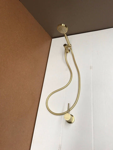 2021 New Brass Burnished Gold round hand held SHOWER HEAD adjust holder mixer V549-IF_5C6CC944-1