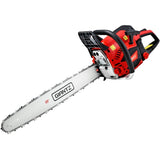 Giantz Chainsaw Petrol 58CC Bar Commercial E-Start Pruning Chain Saw,Giantz Chainsaw Petrol 58CC CSAW-FVAT-22-N-OV-RDBK