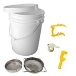 Beekeeping Tools Kit 5 Pcs - Honey Bee Hive Beekeeper Pail Pack V238-SUPDZ-39960596906064