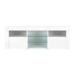 Artiss Entertainment Unit TV Cabinet LED 160cm White Bobi FURNI-O-LED-TV160-WH-AB