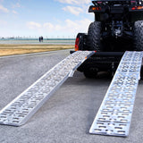 2x Aluminium Folding Loading Ramps ATV Motorbike ATV-001