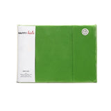 Happy Kids Green Plain Dyed Microfibre Sheet Set Single V442-HIN-SHEETS-KIDSPLAIN-GREEN-SB