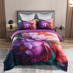 Kaie Floral Quilt Cover Set - Queen Size V493-SM-Q-07