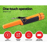 Metal Detector 40MM Sensitive Handheld Pinpointer Waterproof Automatic Hunter Orange MDETECTOR-C-GC2006