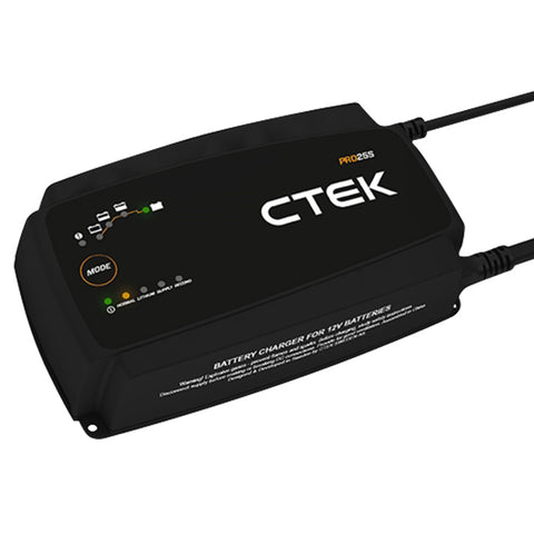 CTEK PRO25S Smart Battery Charger Professional 25A AGM Lithium 12V CTEK-40-200 Car V219-CTEK-40-200