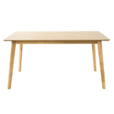 Cusco 150cm Dining Table Scandinavian Style Solid Rubberwood Natural V315-VOD-CUSC-01