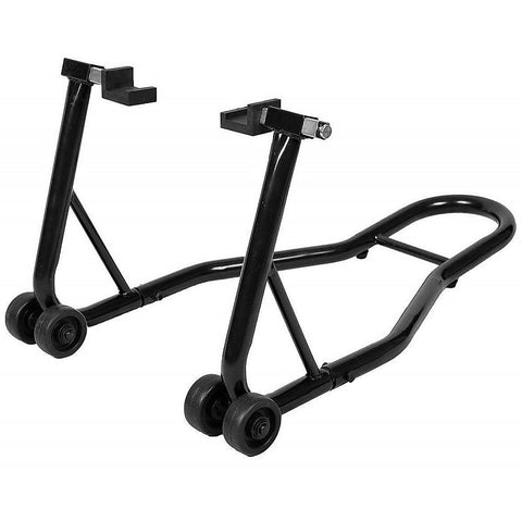 Rear Motorcycle Stand Heavy-Duty Motorbike Lift Paddock Carrier Bike Fork V63-839391