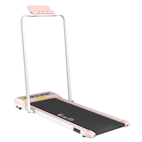 Everfit Treadmill Electric Walking Pad Under Desk Home Gym Fitness 380mm Pink TMILL-380-PAD-PK