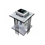 Interior Ave - Milano Black Square Side Table V355-IA-ST3-MB