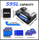 X-BULL Waterproof Car Roof Cargo Bag 595L Top Rack Carrier Luggage Storage Cube V211-AUEB-CRB002V