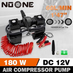 NOONE 12V Digital Gauge Tyre Inflator Air Compressor Tire Pump Tire Inflator V465-94244-AU-2