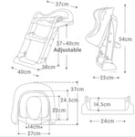 Potty Training Seat Step, Stool Ladder, Kids Boys Girls V178-21021