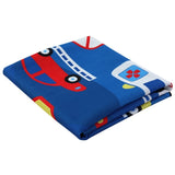 Artiss Floor Rugs 120x160cm Washable Area Mat Large Carpet Soft Short Pile Kids FLR-KID01-120X160-BU