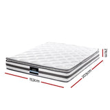 Giselle Bedding 21cm Mattress Pillow Top Queen MATTRESS-0754-PT-Q