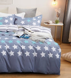 Stars Super King Size Quilt/Duvet Cover Set V493-MSK-429