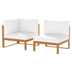 Gardeon 4-Seater Outdoor Sofa Set Wooden Lounge Setting 5PCS ODF-V-SOFA-TK-ABCDE