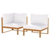 Gardeon 4-Seater Outdoor Sofa Set Wooden Lounge Setting 5PCS ODF-V-SOFA-TK-ABCDE