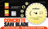 300mm/12" Concrete Saw Blade Masonry Cutting Disc Circular Diamond Stone Cutter V465-79342-AU-2