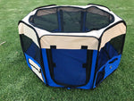 YES4PETS Medium Blue Pet Dog Cat Dogs Puppy Rabbit Tent Soft Playpen V278-SP4858_BLUE