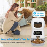 YES4PETS 3.5L Visible Automatic Digital Pet Dog Cat Feeder Food Bowl Dispenser V278-PF-125-FEEDER-6009-0573