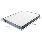 Kingston Slumber Mattress QUEEN Bed Size Bonnell Spring Bedding Firm Foam Top 16CM V219-FURBEDKNGASQN