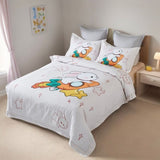 Rabbit Kids Quilt Cover Set - Single Size V493-SM-S-04