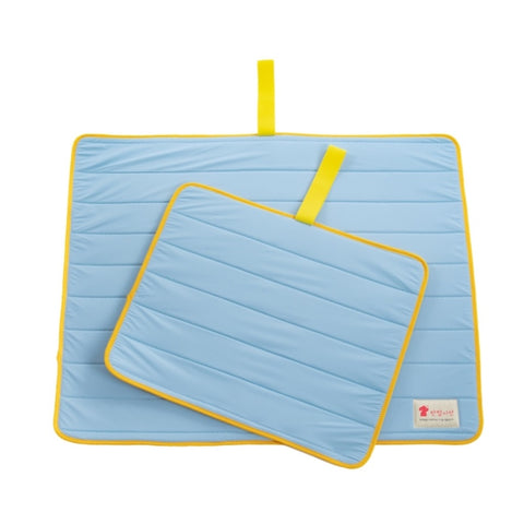 Pet Dog Cooling Mat Non-Slip Travel Roll Up Cool Pad Bed Outdoor L BLUE V274-PET-BH-COOLMAT-L-BU