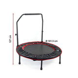 Mini Rebounder Trampoline With Handle Rail V63-822011